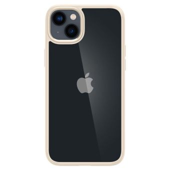 Odolné puzdro na Apple iPhone 14 Spigen Ultra Hybrid béžové