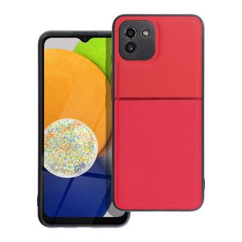 Plastové puzdro na Samsung Galaxy A03 A035 Noble červené