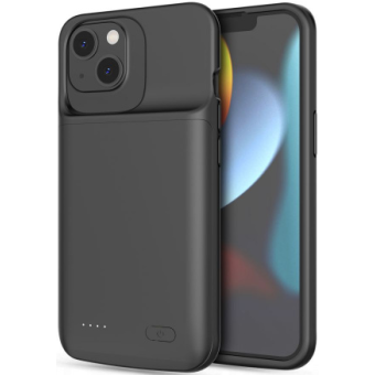 Puzdro s integrovanou batériou na Apple iPhone 13/13 Pro Tech-protect Power 4800 mAh čierne