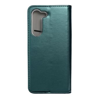 Diárové puzdro na Samsung Galaxy S23+ 5G S916 Smart Magnetic zelené