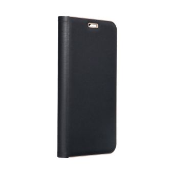 Diárové puzdro na Samsung Galaxy S23+ 5G S916 LUNA Gold čierne