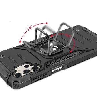 Odolné puzdro na Apple iPhone 13 Mini Ring Armor Rugged červené