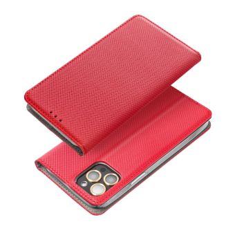 Diárové puzdro na Samsung Galaxy A34 5G A346 Smart Magnet červené