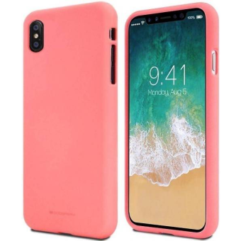 Silikónové puzdro na Xiaomi Mi 11 Lite 4G/5G/NE Mercury Soft ružovo piesková