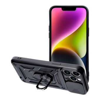 Odolné puzdro na Xiaomi Redmi Note 9 Slide Armor čierne