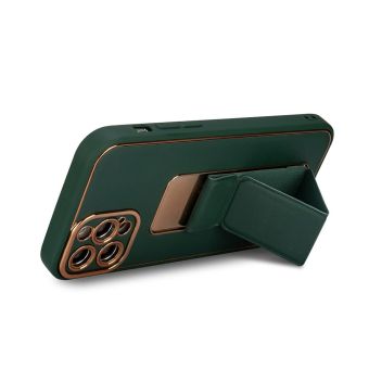 Plastové puzdro na Samsung Galaxy A53 5G A536 Kickstand modré