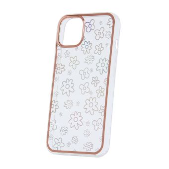 Silikónové puzdro na Apple iPhone 7/8/SE 2020/SE 2022 Trendy kvety transparentné