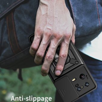 Odolné puzdro na Xiaomi Redmi A1/A2 Camshield Ring Armor zelené