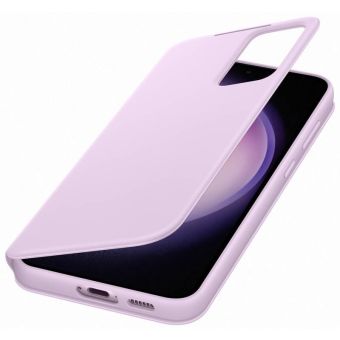 Diárové puzdro Samsung na Samsung Galaxy S23+ 5G S916 EF-ZS916CVE Clear View Lilac