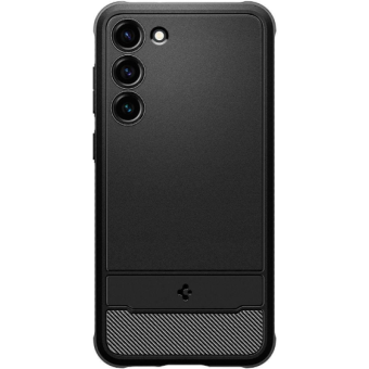 Odolné puzdro na Samsung Galaxy S23 5G S911 Spigen Rugged Armor čierne