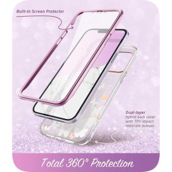 Odolné puzdro na Apple iPhone 14 Plus Supcase Cosmo Fly fialové