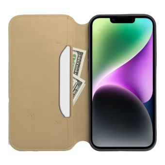 Diárové puzdro na Samsung Galaxy A14 4G A145 Dual Pocket zlaté