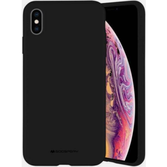 Silikónové puzdro na Samsung Galaxy S23 Ultra 5G S918 Mercury Silicone čierne