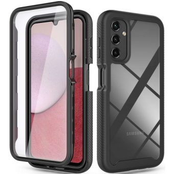 Odolné puzdro na Samsung Galaxy A14 5G A146 Tech-Protect Full Body Defense 360 čierne
