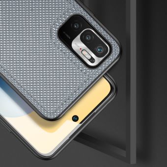 Plastové puzdro na Xiaomi Redmi Note 10 5G/Poco M3 Pro Dux Ducis Fino sivé