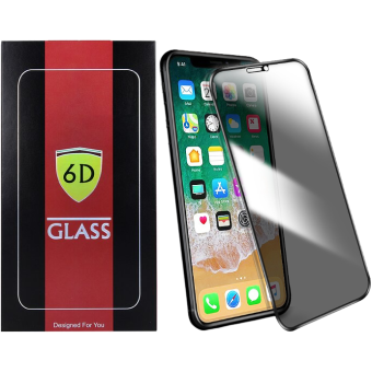 Tvrdené sklo na Apple iPhone 7/8 6D Privacy Antispy 9H celotvárové čierne