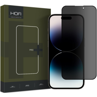 Tvrdené sklo na Apple iPhone 14 Pro Hofi Anti Spy Privacy Pro+ celotvárové čierne