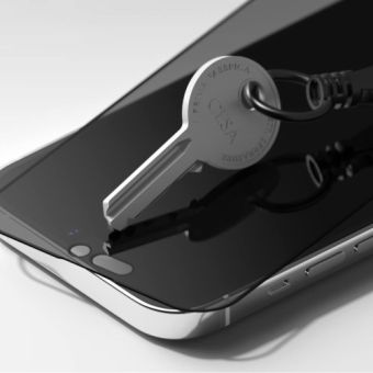 Tvrdené sklo na Apple iPhone 13 Pro Max/14 Plus Hofi Anti Spy Privacy Pro+ celotvárové čierne