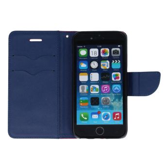 Diárové puzdro na Xiaomi Redmi 12C Fancy červeno-modré