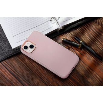 Plastové puzdro na Xiaomi Redmi Note 12 4G Frame ružové