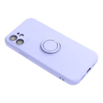 Silikónové puzdro na Xiaomi Redmi 12C Silicone Ring fialové
