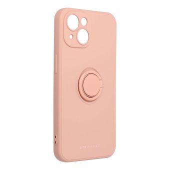Roar Amber Ring TPU iPhone 15 - ružové