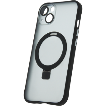 Plastové puzdro na Apple iPhone 14 Pro Mag Ring čierne