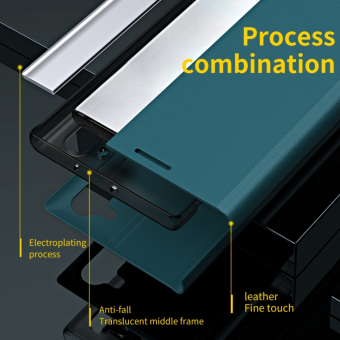 Diárové puzdro na Xiaomi Redmi 12C Slide Book zelené