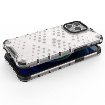 Odolné puzdro na Apple iPhone 13 Pro Max Honeycomb Armor červené