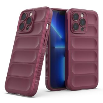 Odolné puzdro na Apple iPhone 13 Pro Max Magic Shield Flexible Armored fialové