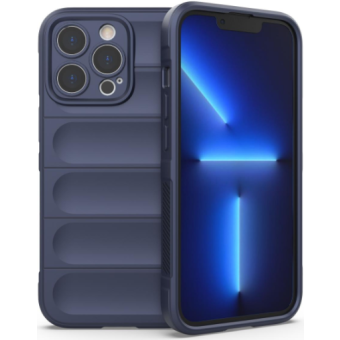 Odolné puzdro na Apple iPhone 13 Pro Max Magic Shield Flexible Armored modré