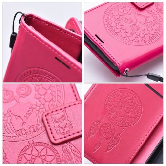 Diárové puzdro na Apple iPhone 7/8/SE 2020/SE 2022 MEZZO dreamcatcher magenta