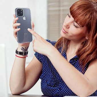 Silikónové puzdro na Huawei P60/P60 Pro Ultra Slim 0,5mm transparentné