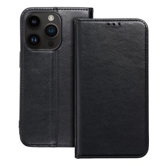 Smart Magneto book case Apple iPhone 15 Plus black