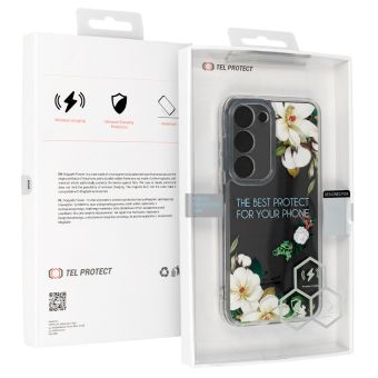 Plastové puzdro na Samsung Galaxy A24 LTE A245 Tel Protect Flower design 3