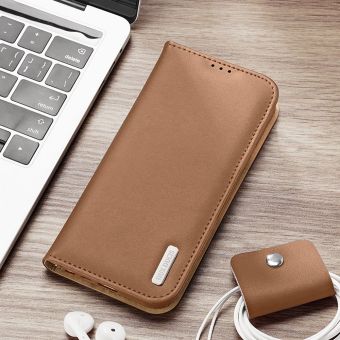Obal Dux Ducis Hivo Book Samsung S23 Ultra 5G S918 hnedý (ochrana proti čítaniu RFID čipov)