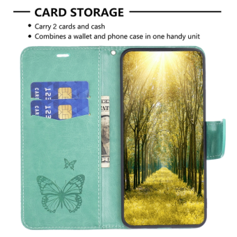 Diárové puzdro na Xiaomi Redmi Note 12S MEZZO motýle tmavo ružové