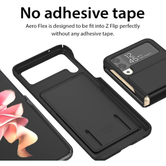 Odolné puzdro na Samsung Galaxy Z Flip5 5G F731 Araree Aero Flex zelené