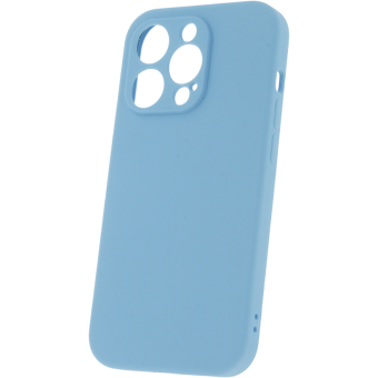 Silikónové puzdro na Apple iPhone 15 Mag Invisible Pastel modré