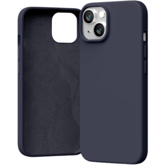 Silikónové puzdro na Apple iPhone 15 Mercury Silicone modré