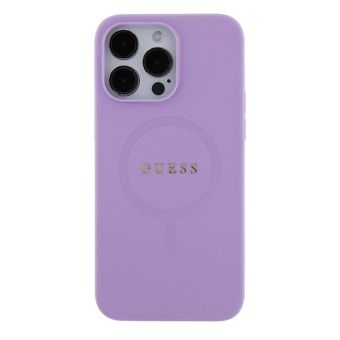 Guess PU Saffiano MagSafe Apple iPhone 15 Pro Max GUHMP15XPSAHMCU Purple