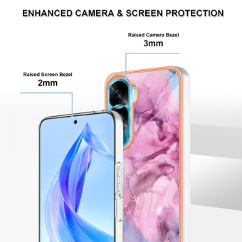 Silikónové puzdro na Honor 90 Lite 5G Design marble
