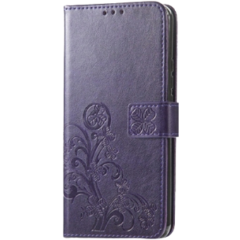 Diárové puzdro na Honor 90 Lite 5G MEZZO kvety fialové