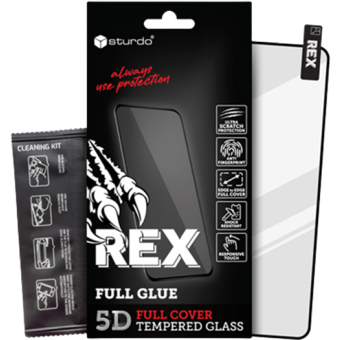 Tvrdené sklo na Honor 70 5G Sturdo REX 10H 5D celotvárové čierne