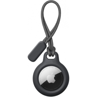 Silikónové puzdro na Apple AirTag Tech-Protect Rough Chain čierne