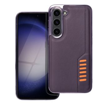 Plastové puzdro na Samsung Galaxy S22 Ultra 5G S908 MILANO fialové