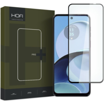 Tvrdené sklo na Motorola Moto G14 Hofi Pro+ 9H celotvárové čierne