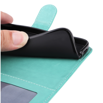 Diárové puzdro na Honor X8 5G/X6 4G/Honor 70 Lite Mezzo Book zelené