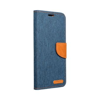 Canvas Book case Samsung Galaxy S24 Ultra 5G S928 S928 blue