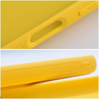 Plastové puzdro na Samsung Galaxy S24 5G S921 Leather žlté